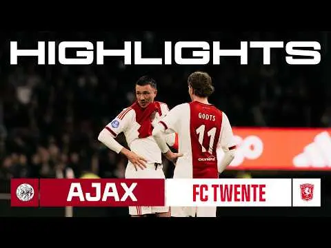 Ajax TV | Highlights Ajax - FC Twente | Vriendenloterij Eredivisie