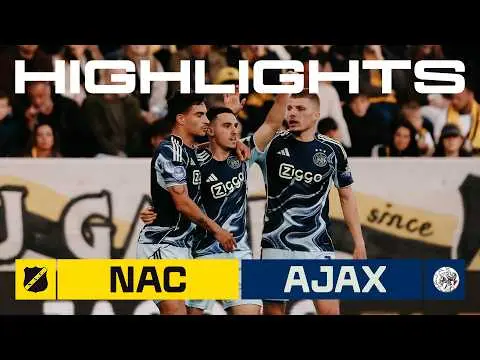 Ajax TV | What a solo by Mika Godts 😮‍💨 | Highlights NAC Breda - Ajax | VriendenLoterij Eredivisie