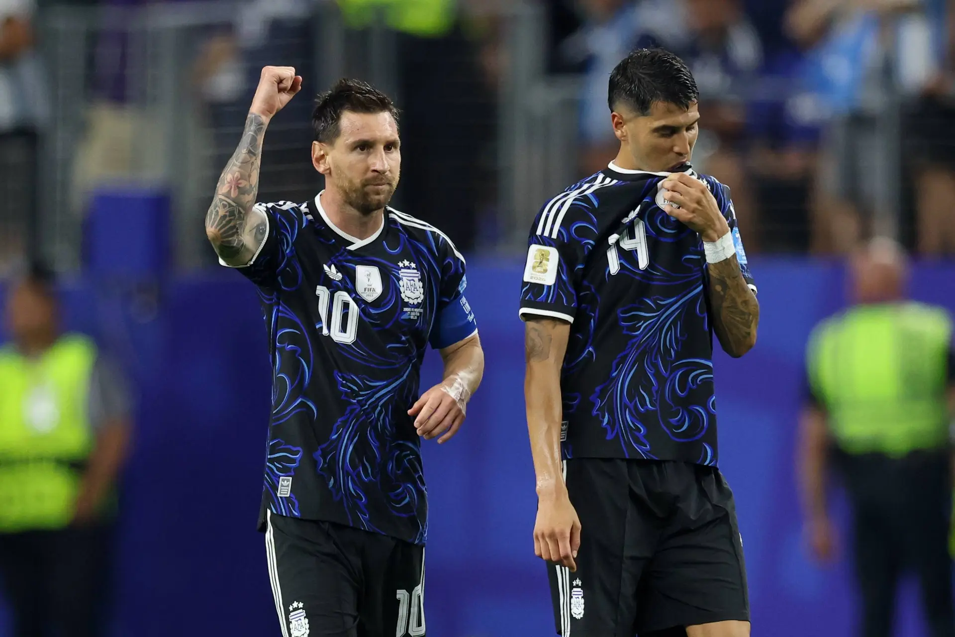 Argentinië maakt ook geen fout tegen Jordanië, invaller Messi scoort opnieuw