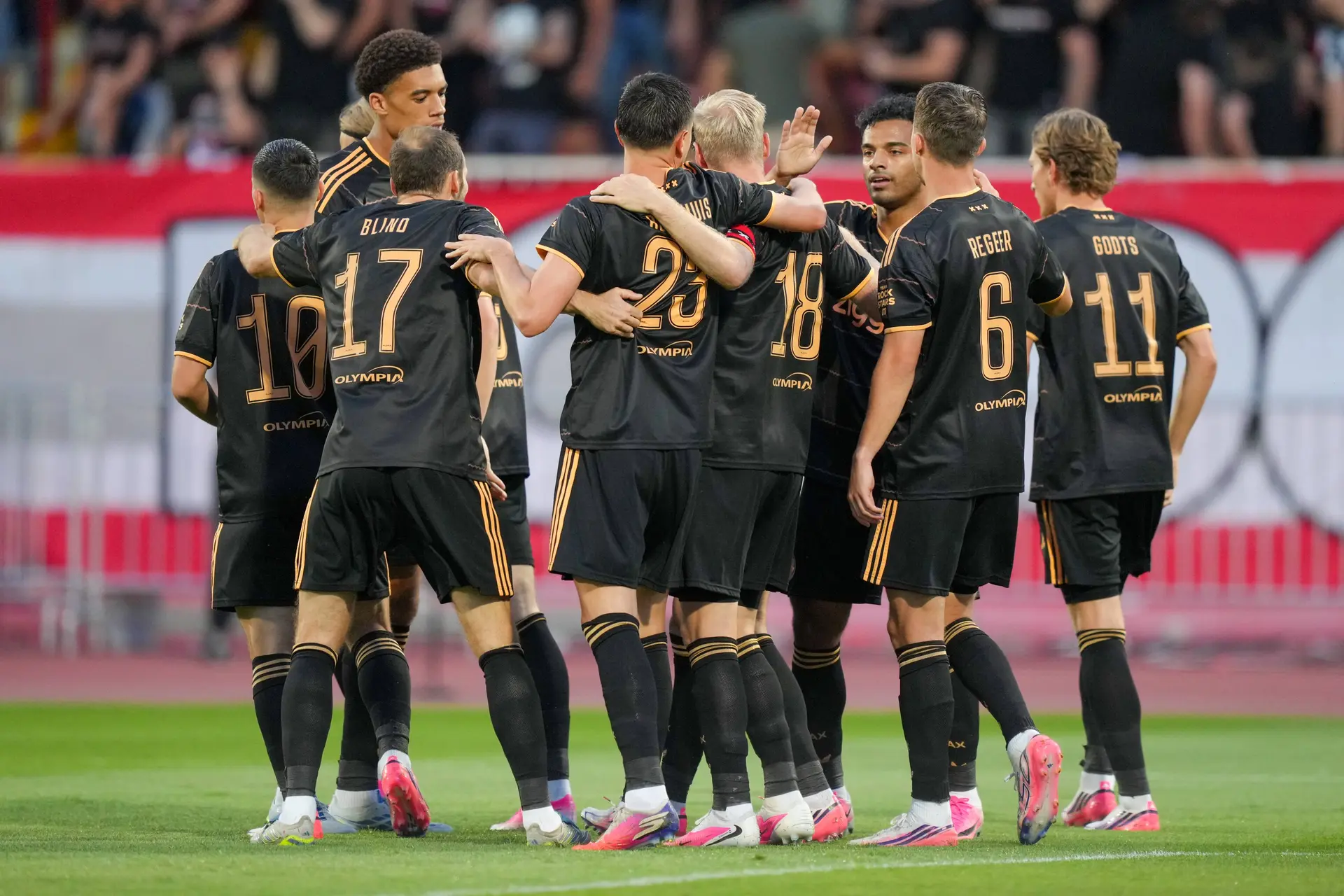Ajax Showtime Ajax hele elftal