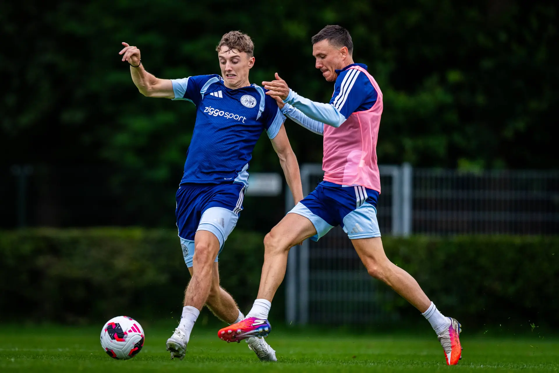 Ajax Showtime Ajax Training Youri Baas Steven Berghuis