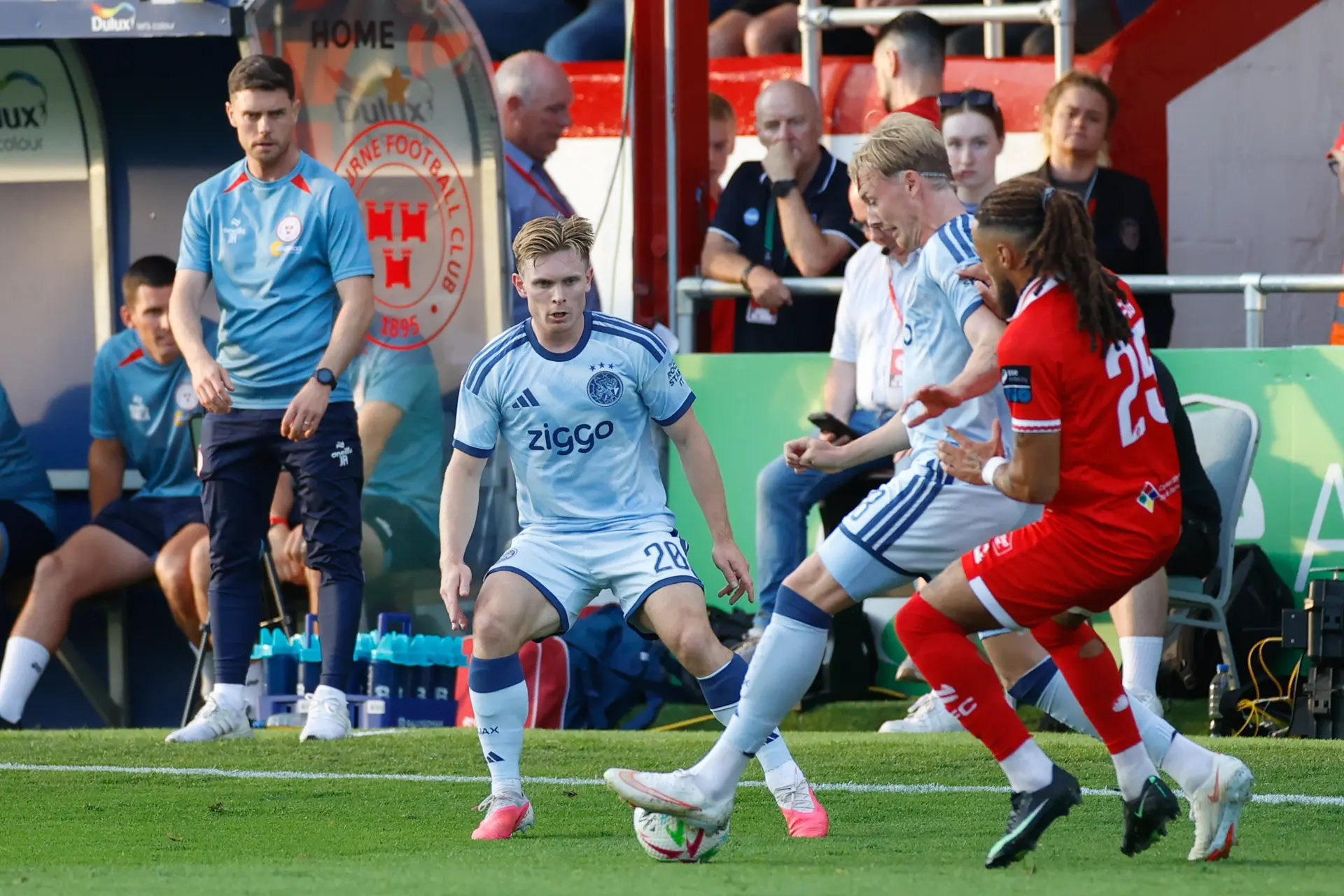 ajax showtime oliver edvardsen julian brandt ajax shelbourne fc