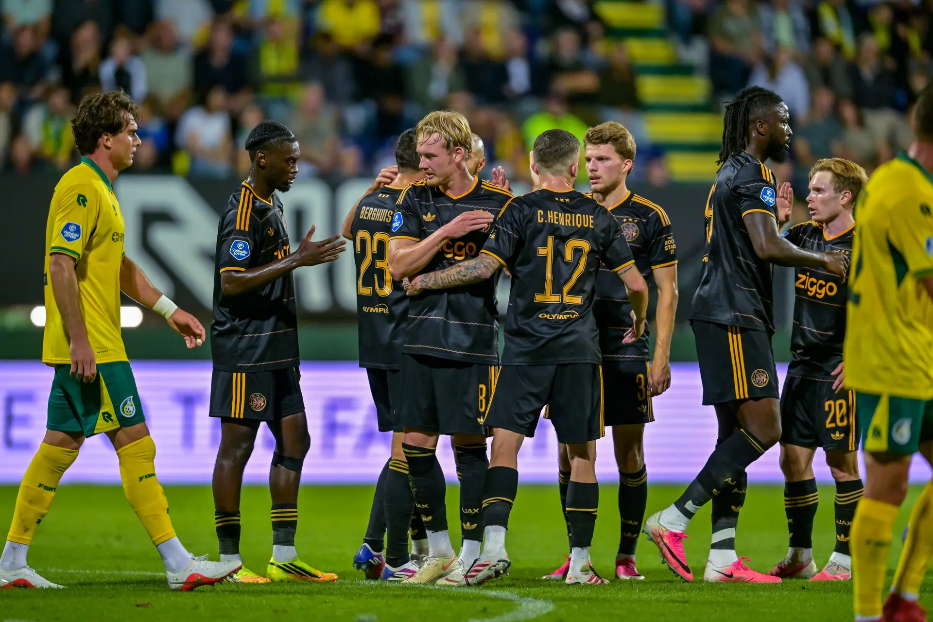 ajax showtime julian brandt team ajax fortuna sittard