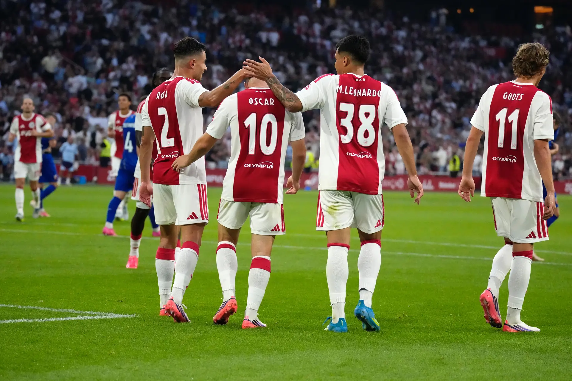 ajax showtime oscar gloukh marcos Leonardo Lucas rosa
