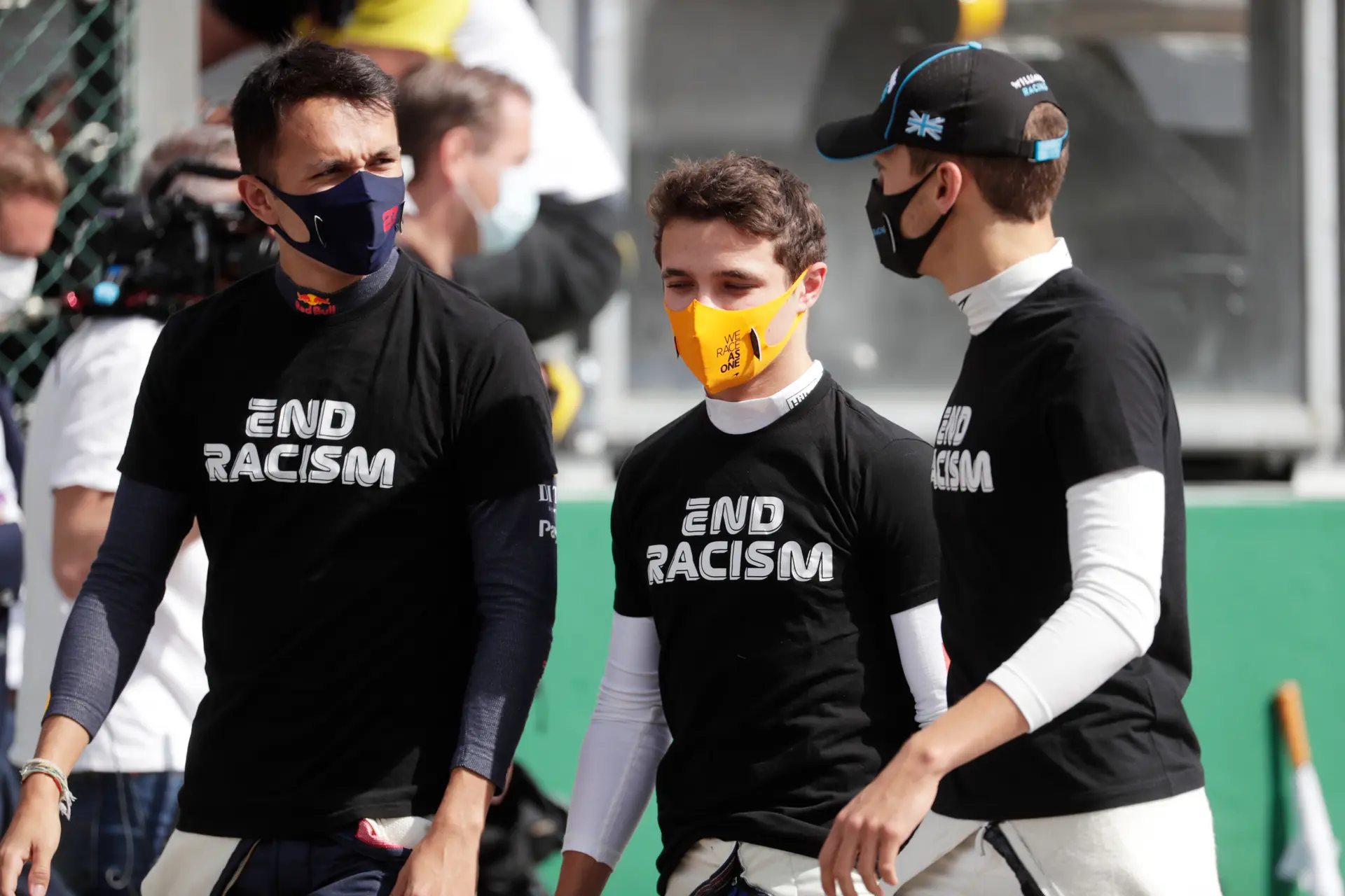 Russell zag Albon podiumplaatsen scoren bij Red Bull: 'Dat was moeilijk om te verteren'