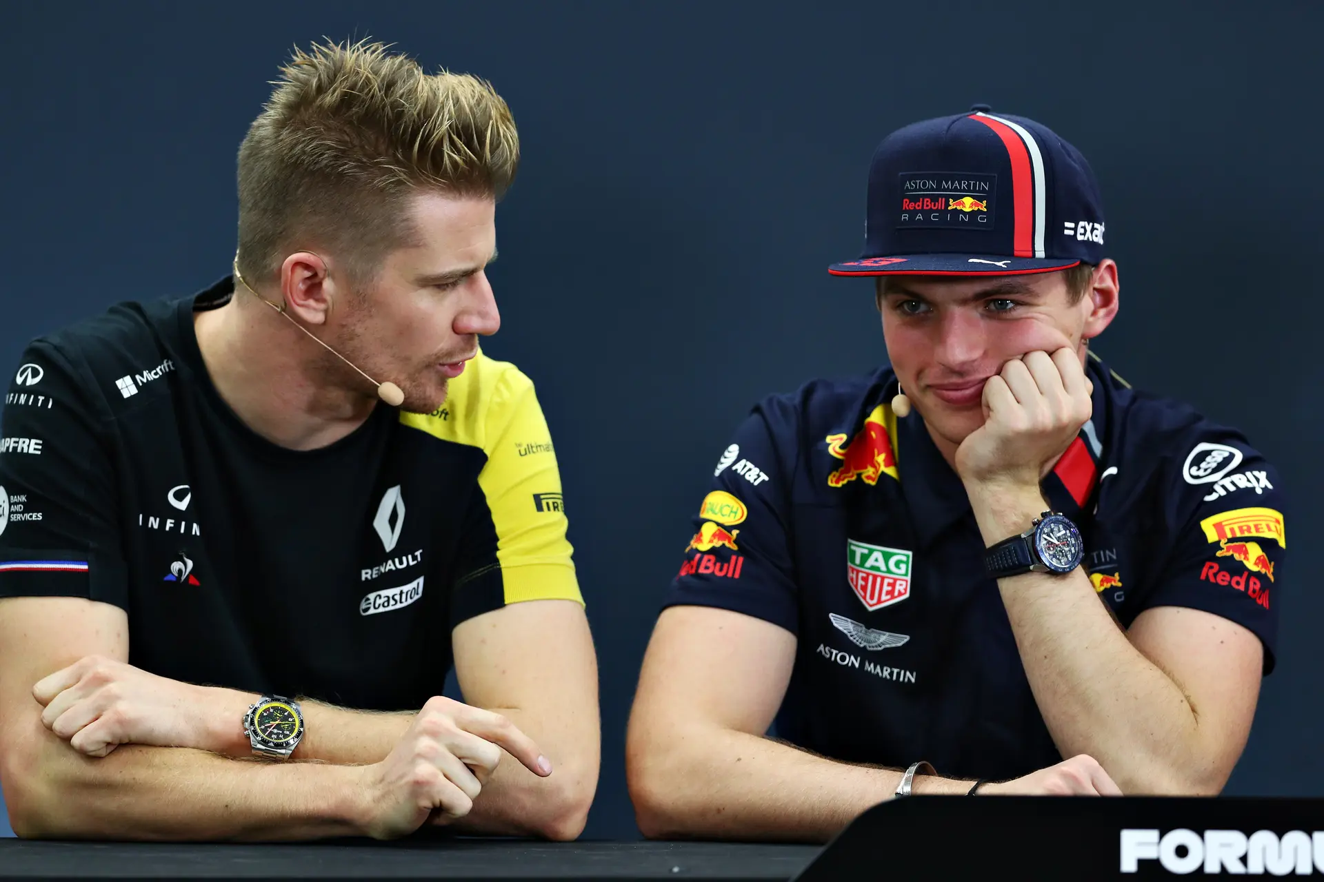 Video | Verstappen en Hülkenberg trainen elkaar kapot in Oostenrijk