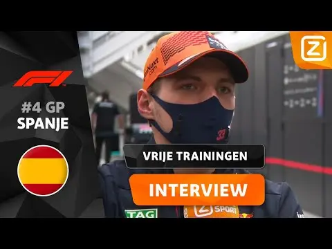 Video | Verstappen blikt terug op eerste vrije trainingen in Spanje