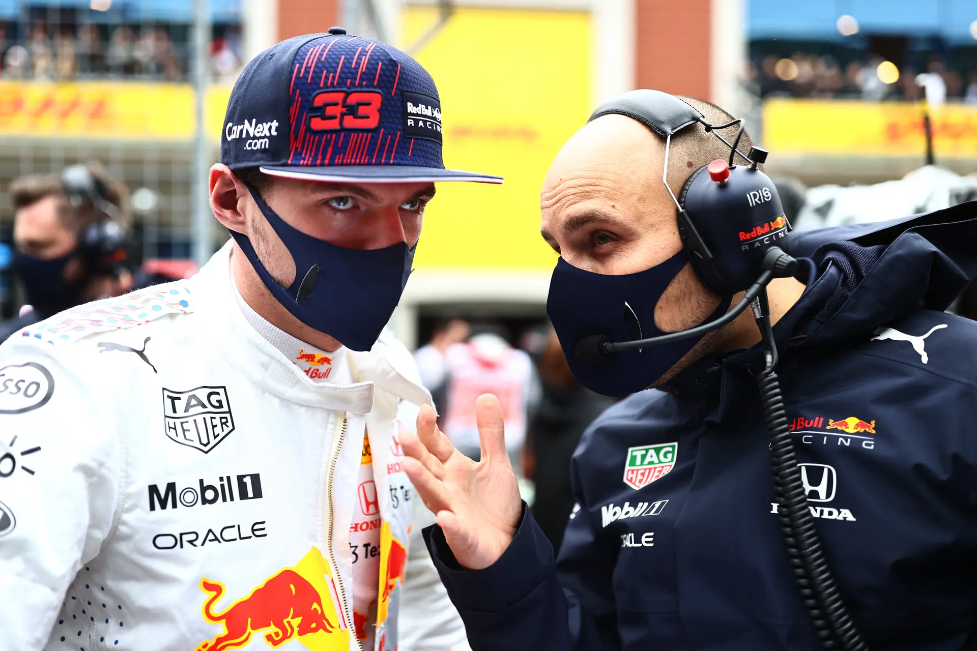 Verstappen over relatie met Lambiase: 'Je wil elkaar én de auto beter maken'