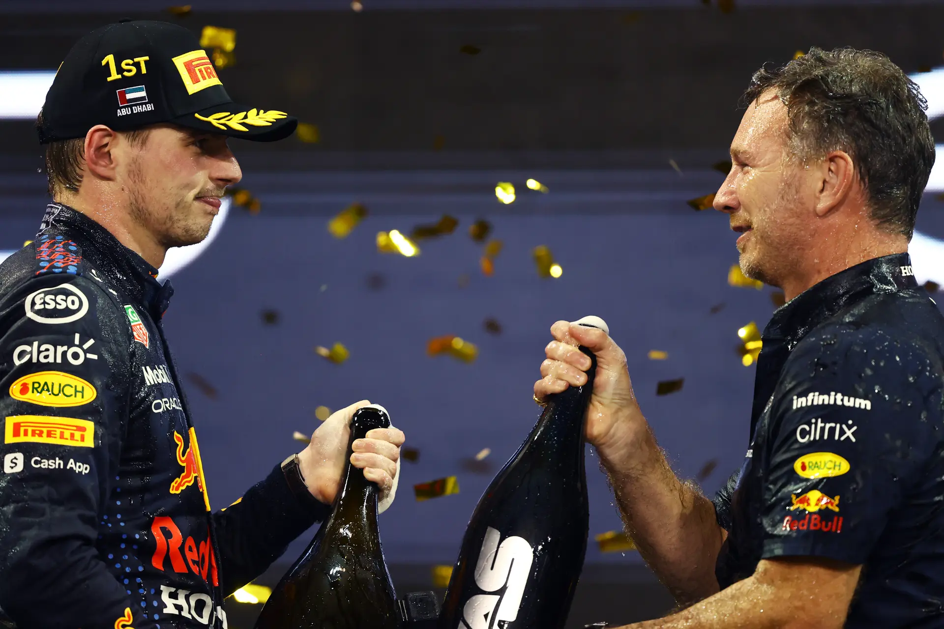 Horner nog altijd onder de indruk van Verstappen: 'Hij blijft groeien als coureur'