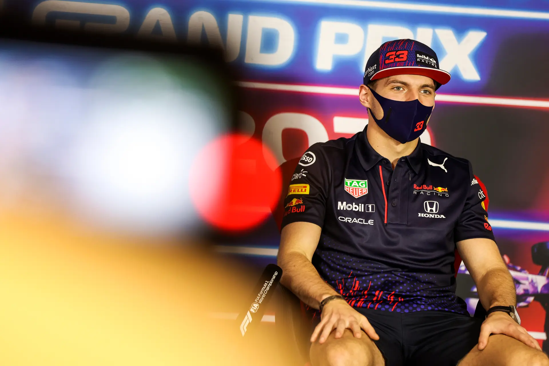 Verstappen preview persco camera Abu Dhabi 2021