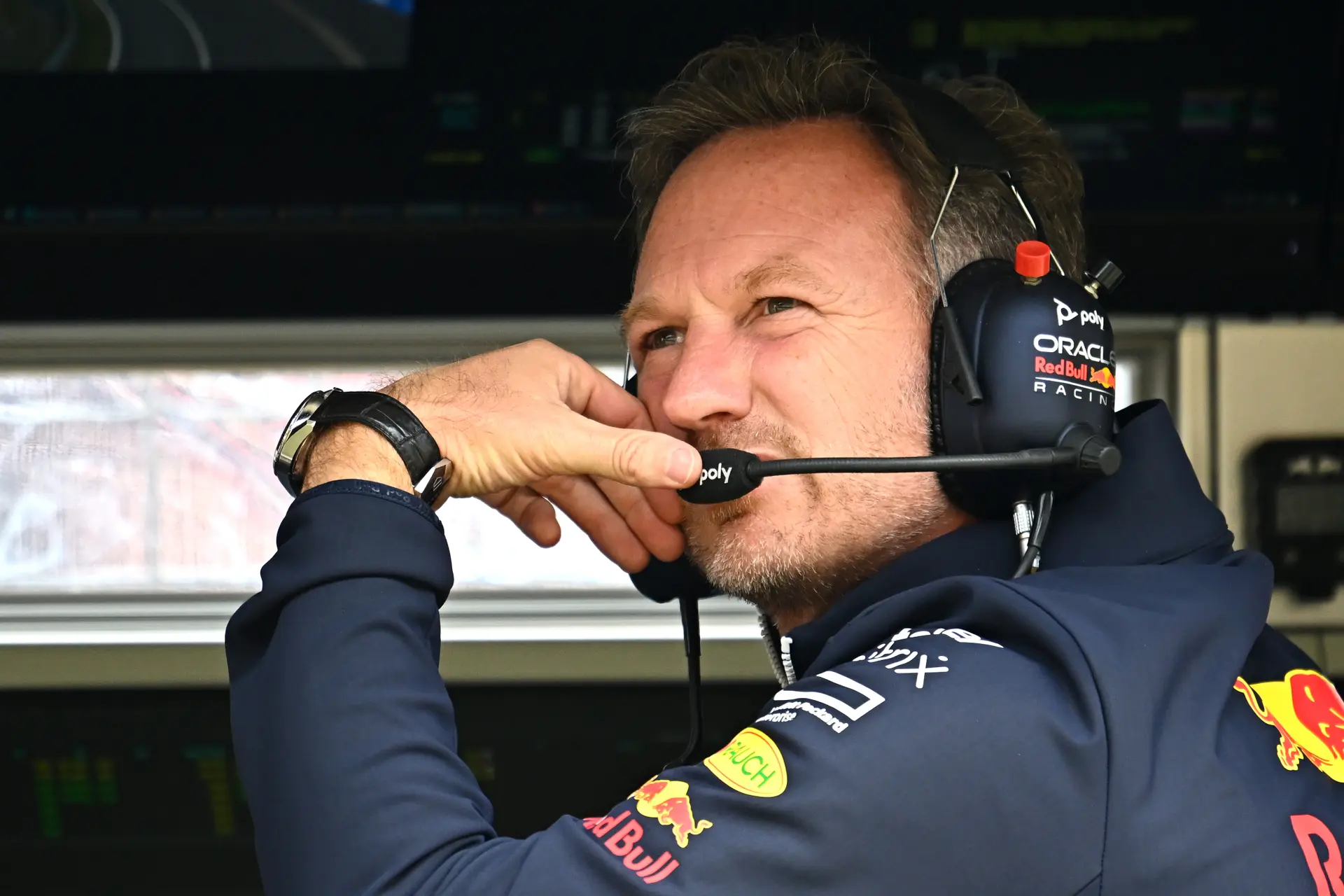 Horner betreurt late spin Leclerc: 'Daardoor moest Verstappen terugtrekken'