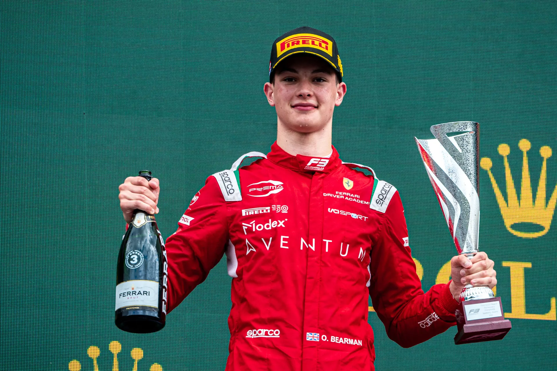 oliver bearman ferrari driver academy prema racing