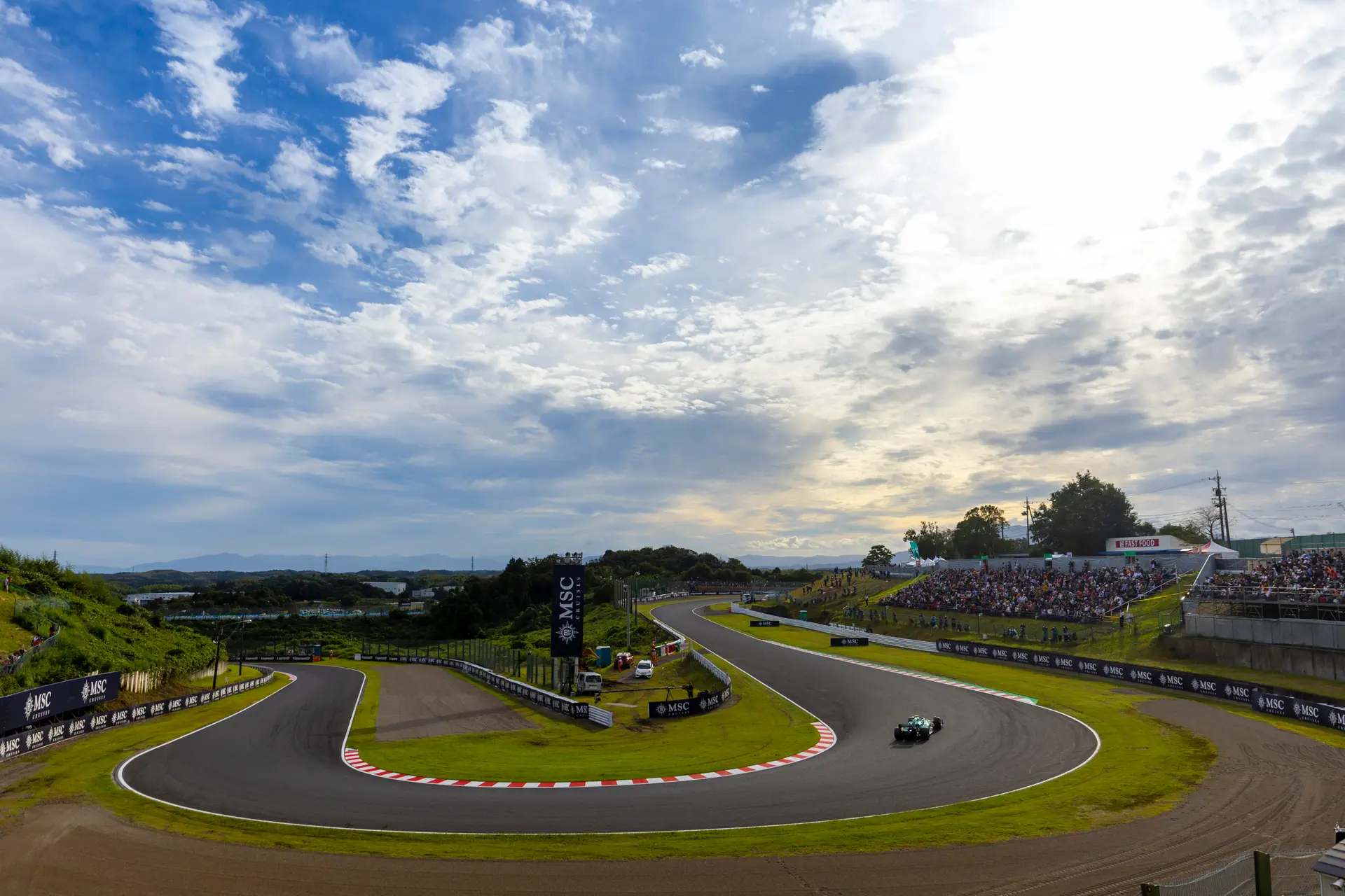 Voor de echte racefan is het unieke, bochtige Suzuka een waar cadeautje