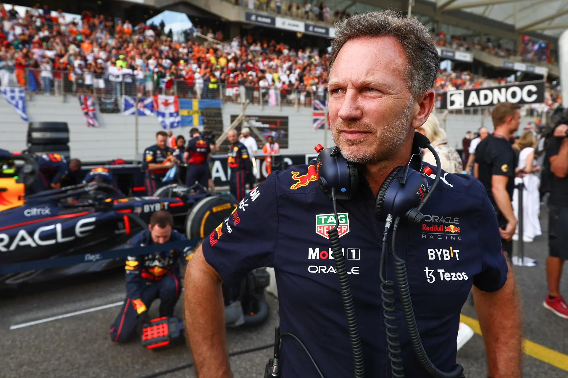 Horner heeft geen plannen Red Bull te verlaten: 'Competitieve vuur brandt nog steeds'