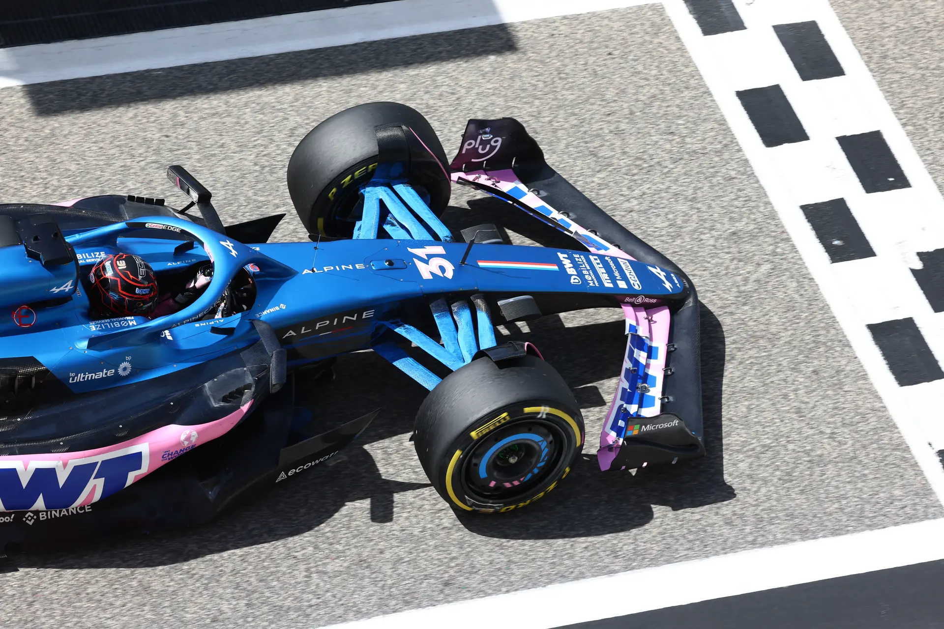 Alpine heeft 'nog niet hun echte potentie laten zien' tijdens testdagen in Bahrein