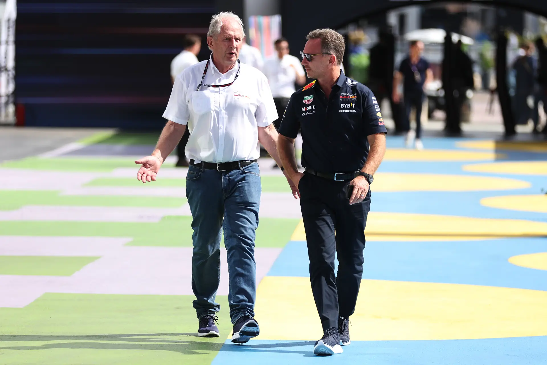 helmut marko christian horner red bull racing f1 gp saoedi arabie 2023