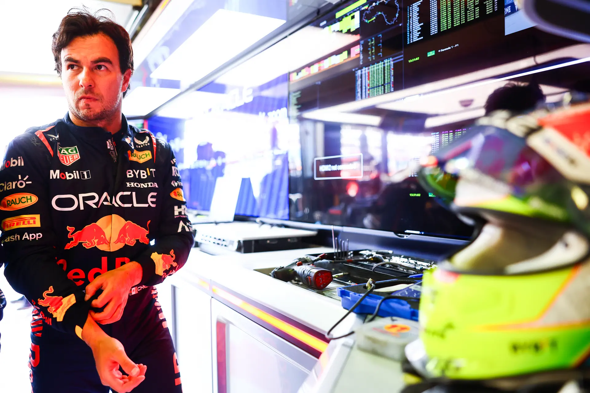 Pérez vermoedt 'blind de race in te gaan na labyrintische training'