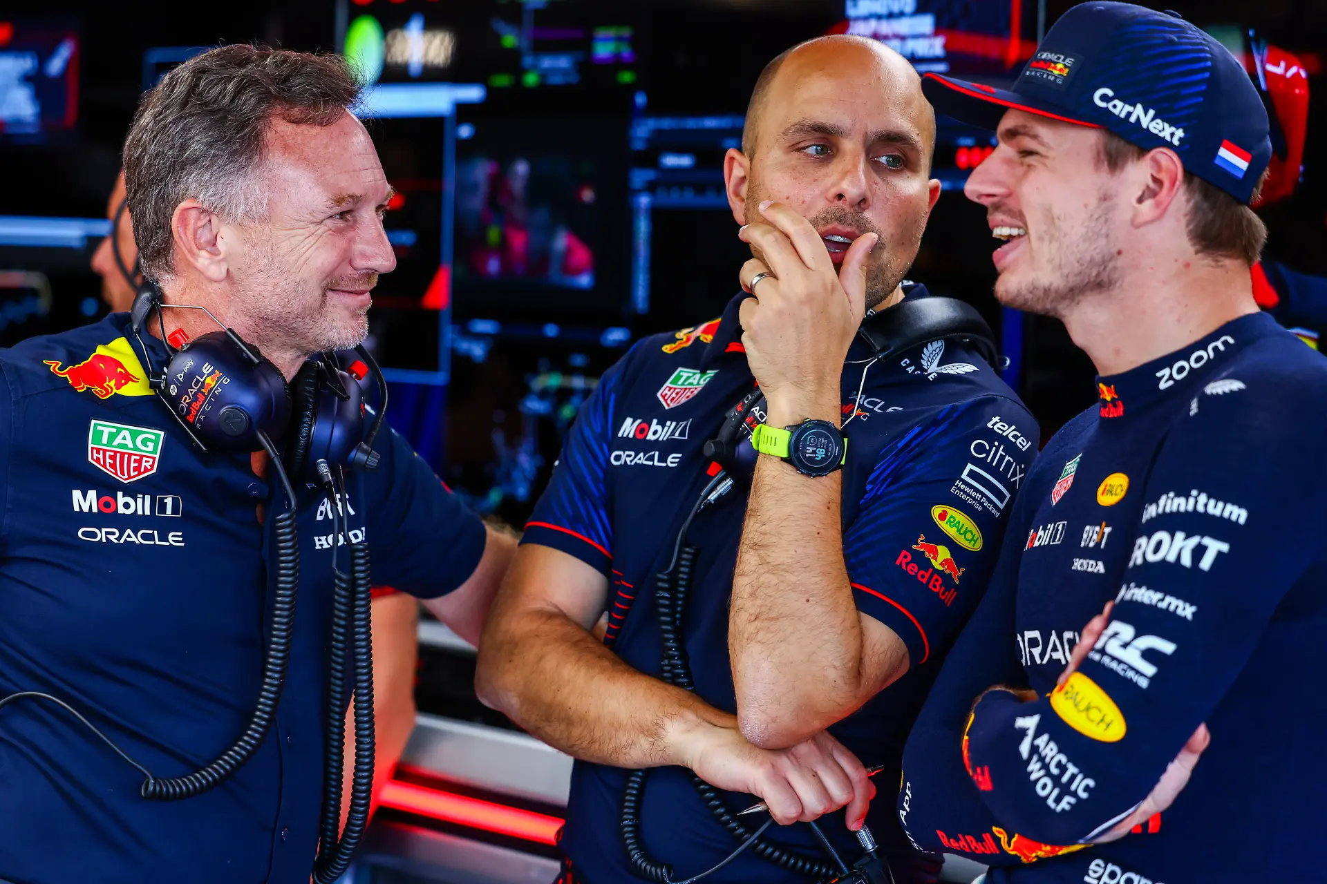 Horner vanaf eerste rang getuige van Verstappen-masterclass: 'Hij kwam maar zeven tienden tekort!'
