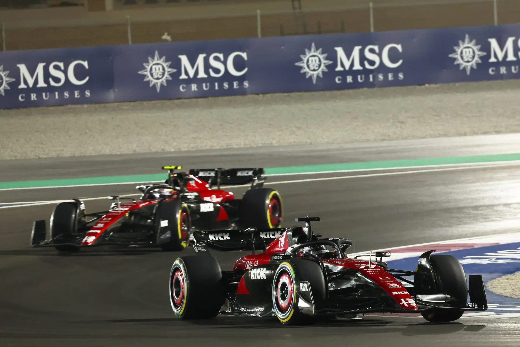Alfa Romeo in de wolken na GP van Qatar: 'Een race waar we al heel lang naar verlangden'