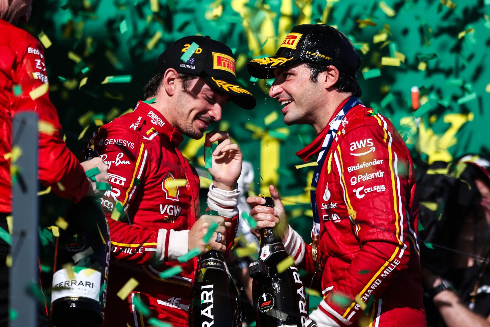 Ferrari droomt over de wereldtitel: 'Willen tot het einde met Verstappen en Red Bull vechten'
