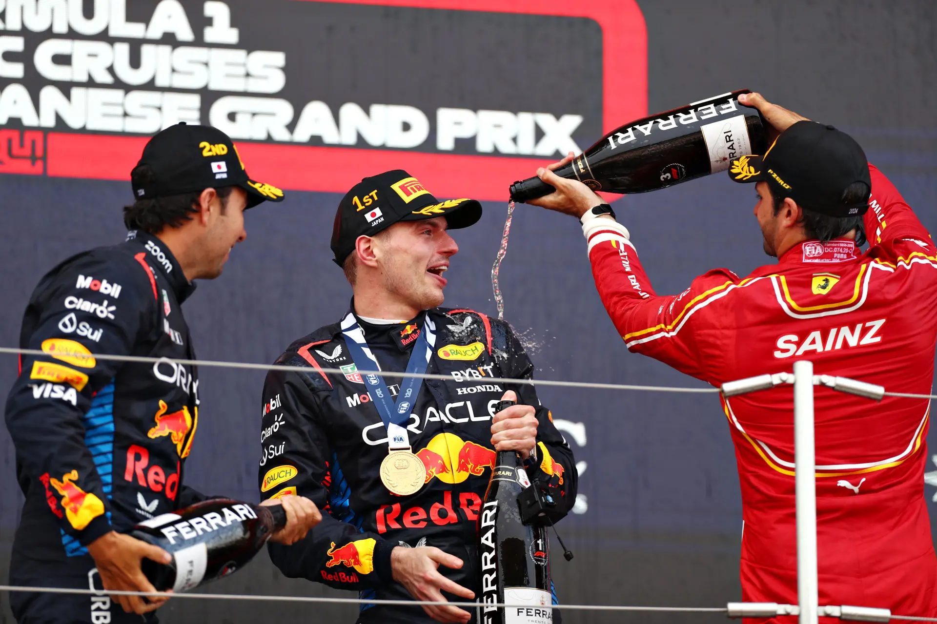 Sainz plaagt Verstappen: 'Australië mag wel vaker op de kalender staan!'