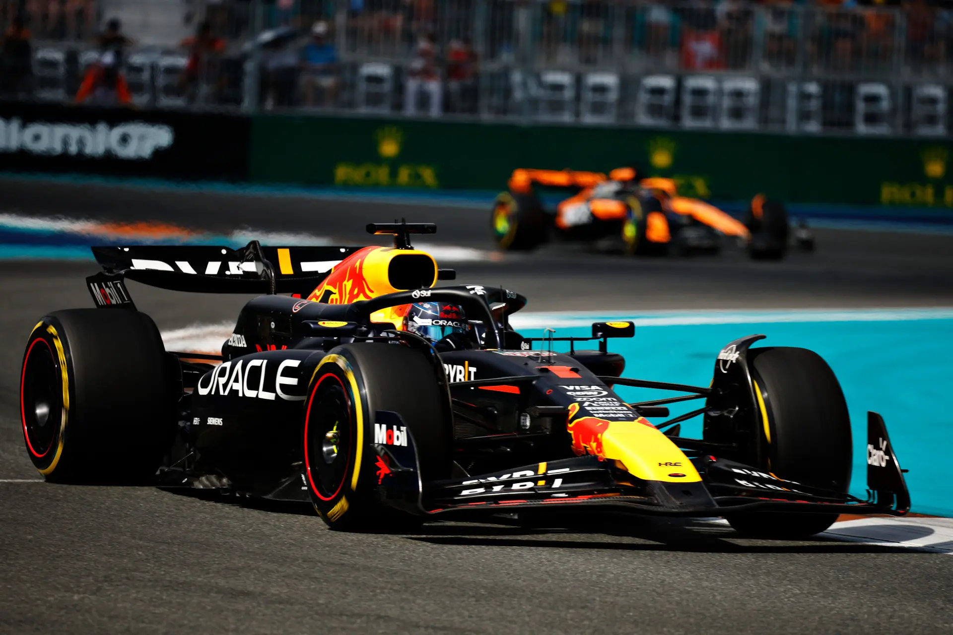 'Miami treft bullseye van Red Bulls pijnpunten, twee vechtende McLarens kunnen Verstappen helpen'