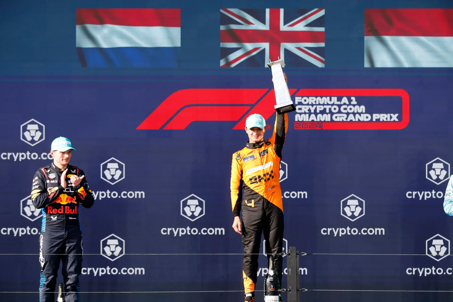 Vreugde over zege Norris: 'Velen blij dat de ongrijpbare Verstappen op snelheid verslagen werd'