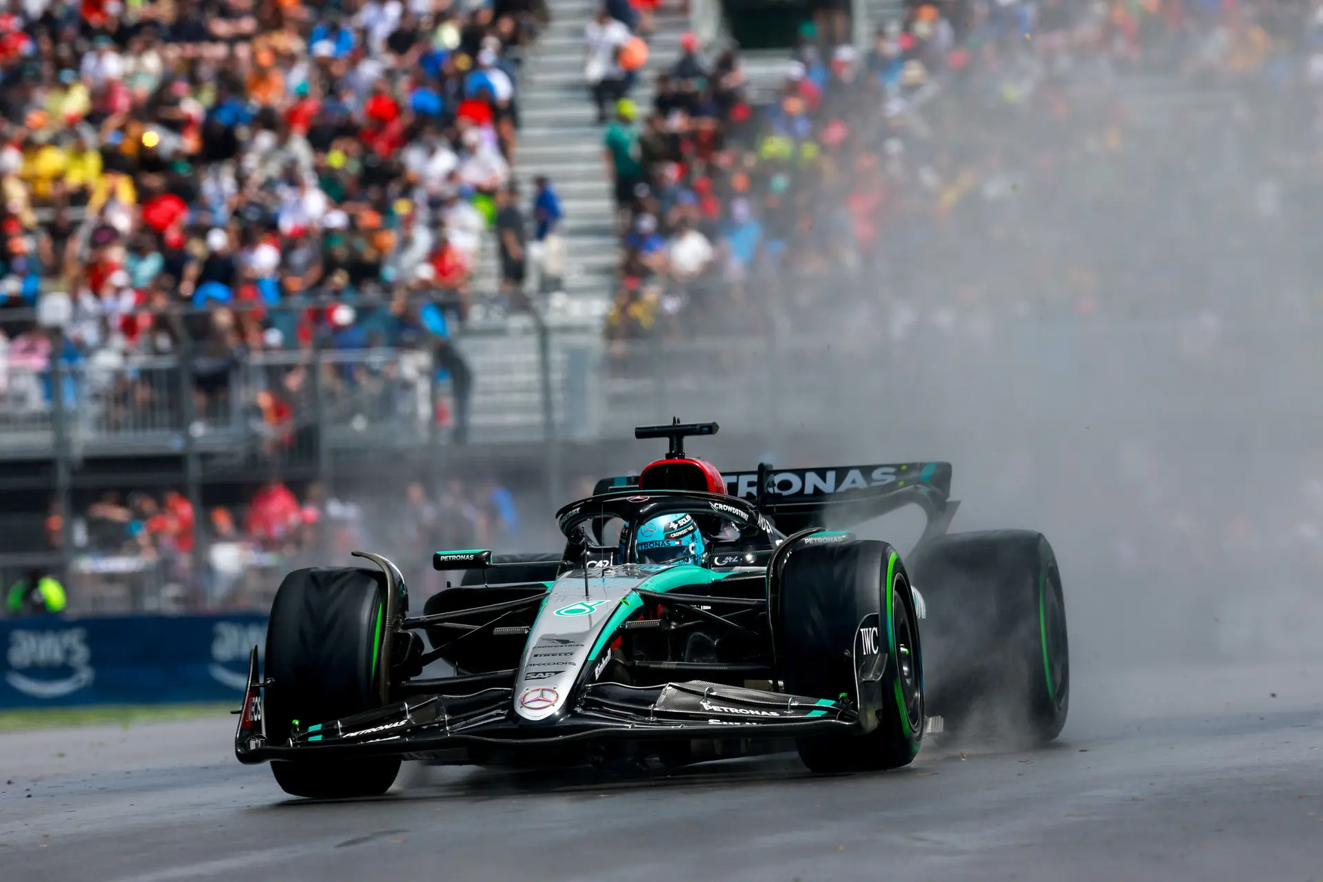 Albers waarschuwt Russell: 'Hij is in dat rijtje met Verstappen en Norris echt niet veilig'