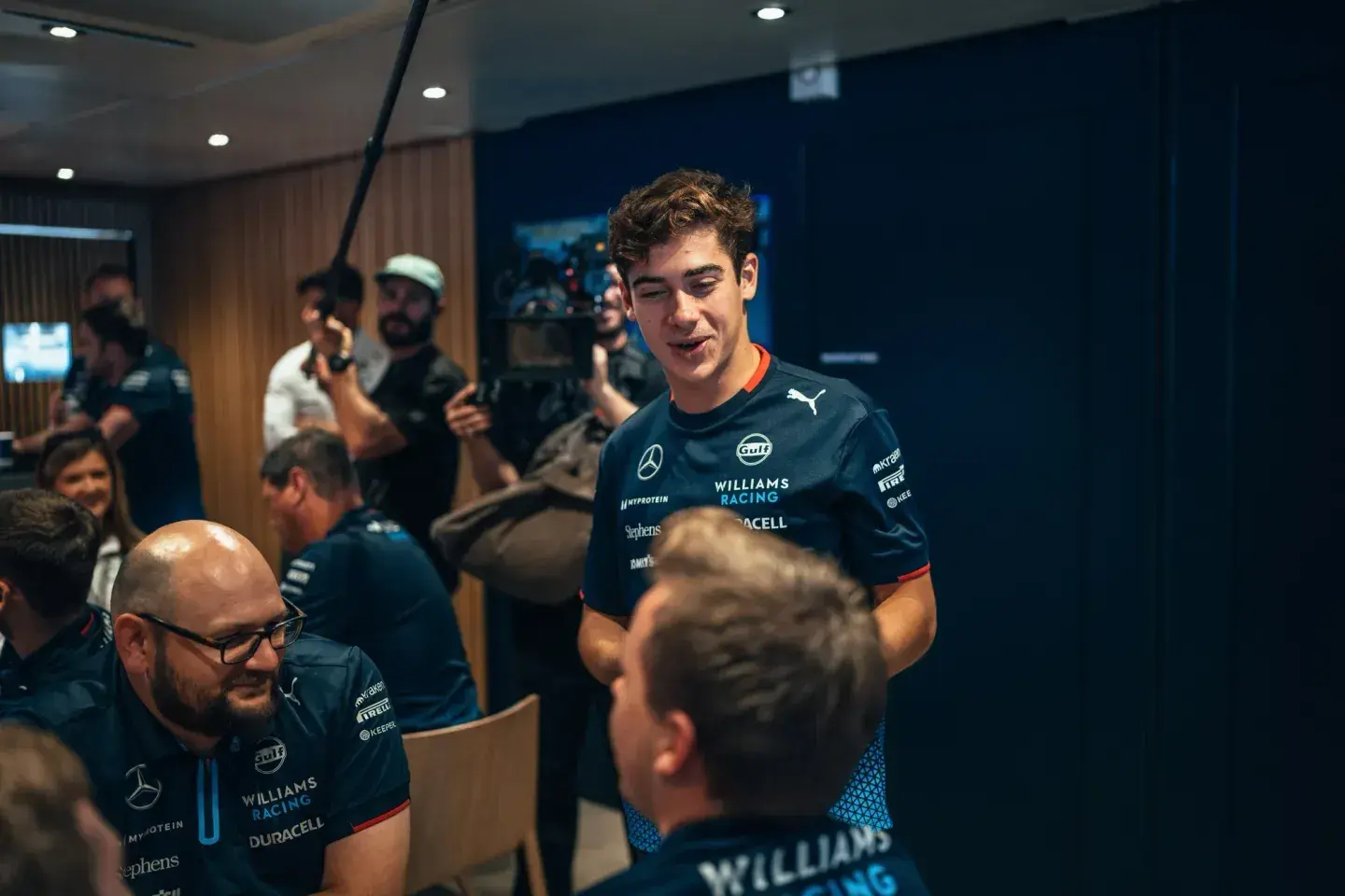 Colapinto reageert op crash in VT1: 'Het was een kleine fout'
