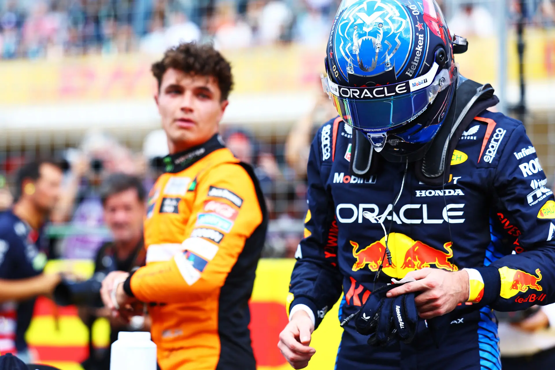 Oud-Red Bull-coureur weet het zeker: 'Verstappen had Norris toch wel ingehaald'