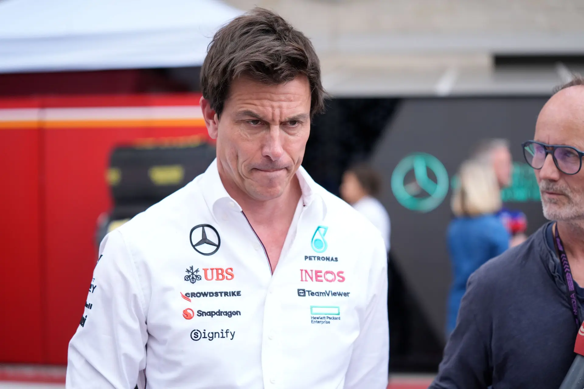 Wolff zwaar onder de indruk van snelle Verstappen: 'Het was maar één ronde'