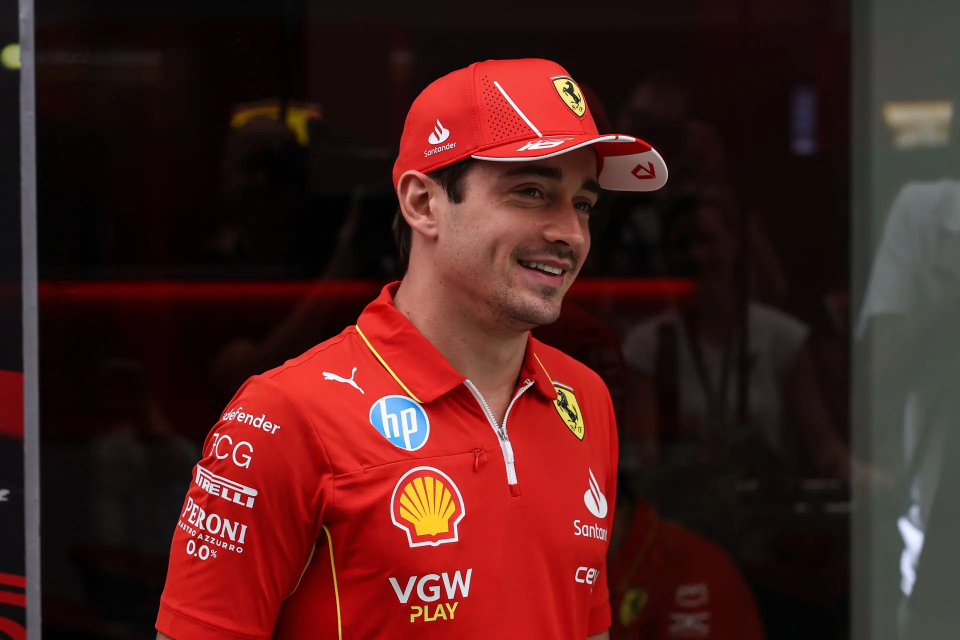 charles leclerc mediadag brazilie donderdag ferrari 2024