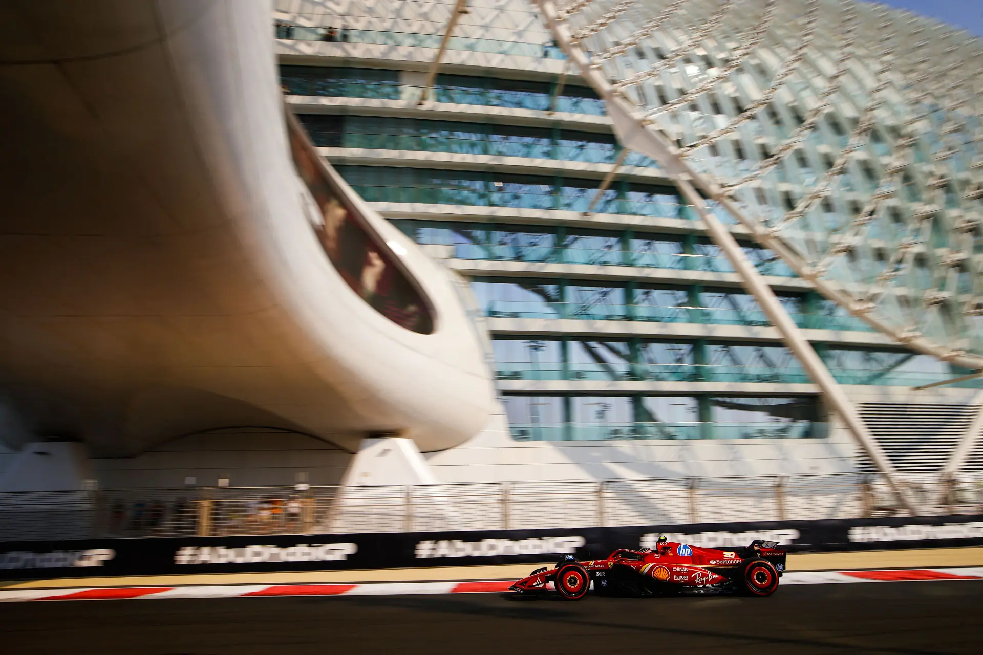 arthur leclerc ferrari abu dhabi 11 friday yasmarina 2024