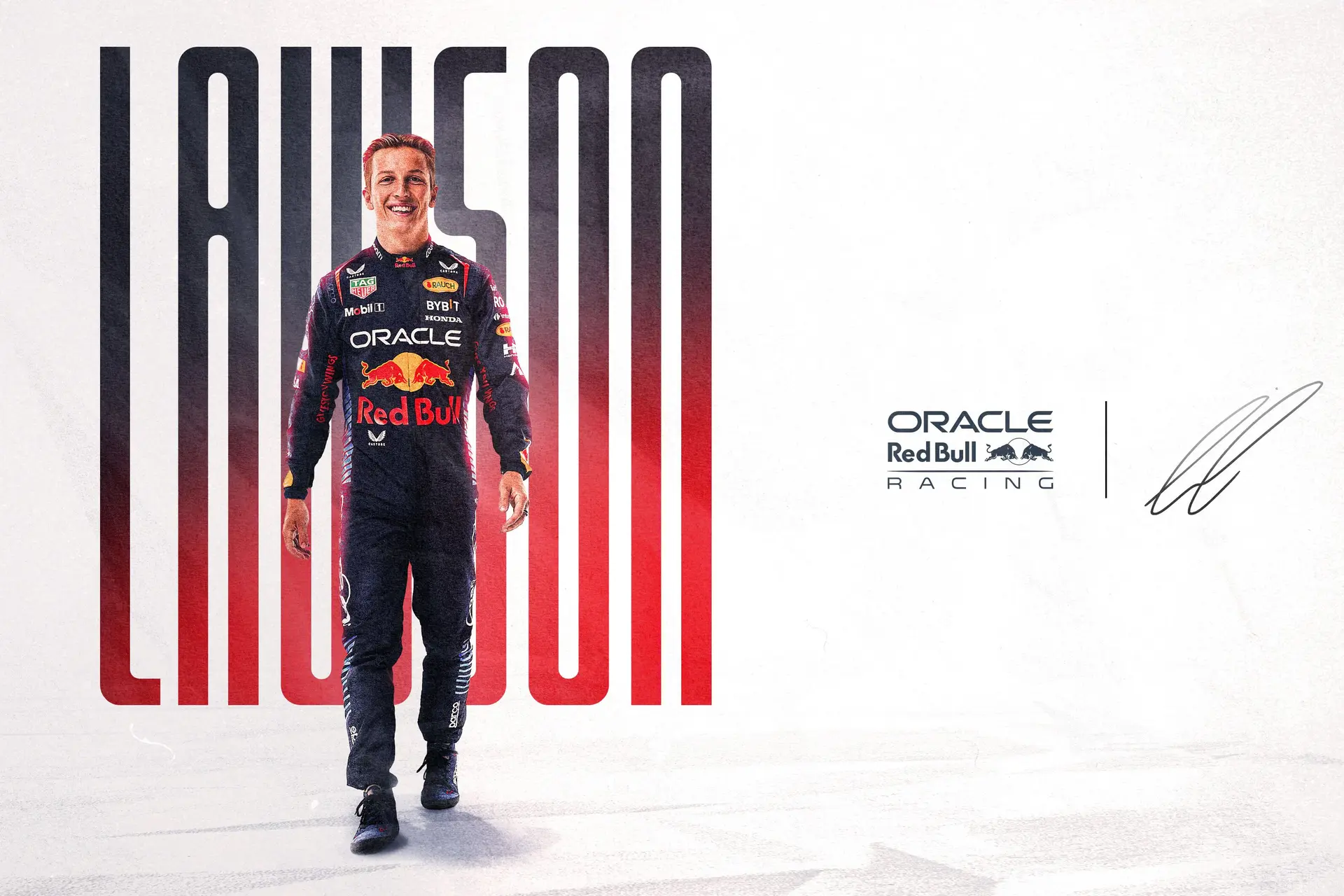 Lawson heeft een boodschap voor de Red Bull-fans: 'Dat is heel cool'