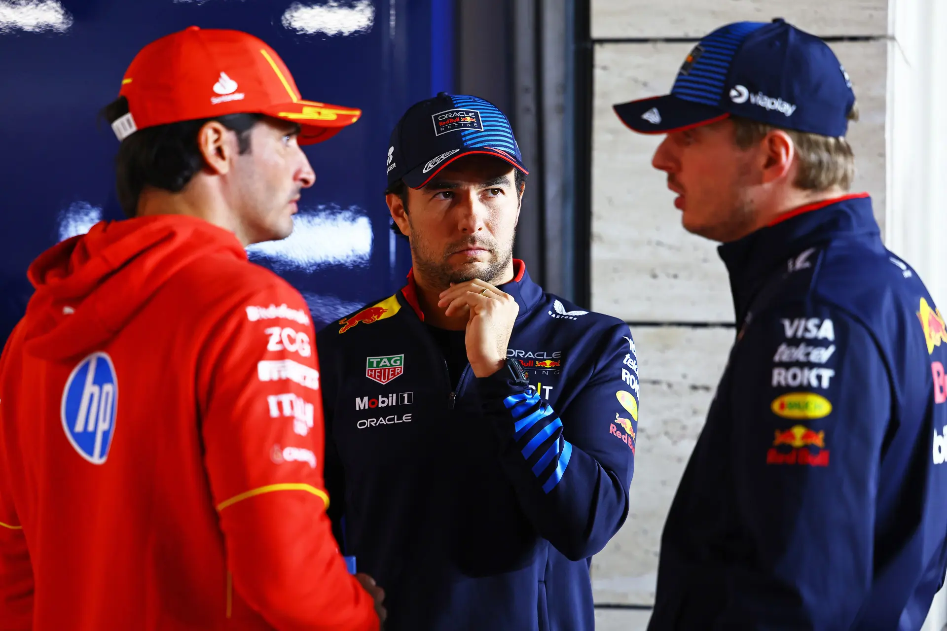 max verstappen sergio perez charles leclerc qatar 2024 1