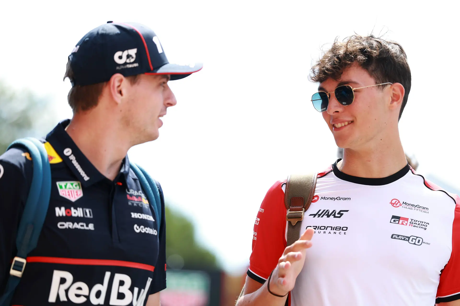 haas ollie bearman max verstappen red bull gp emilia romagna imola 2025 vrijdag