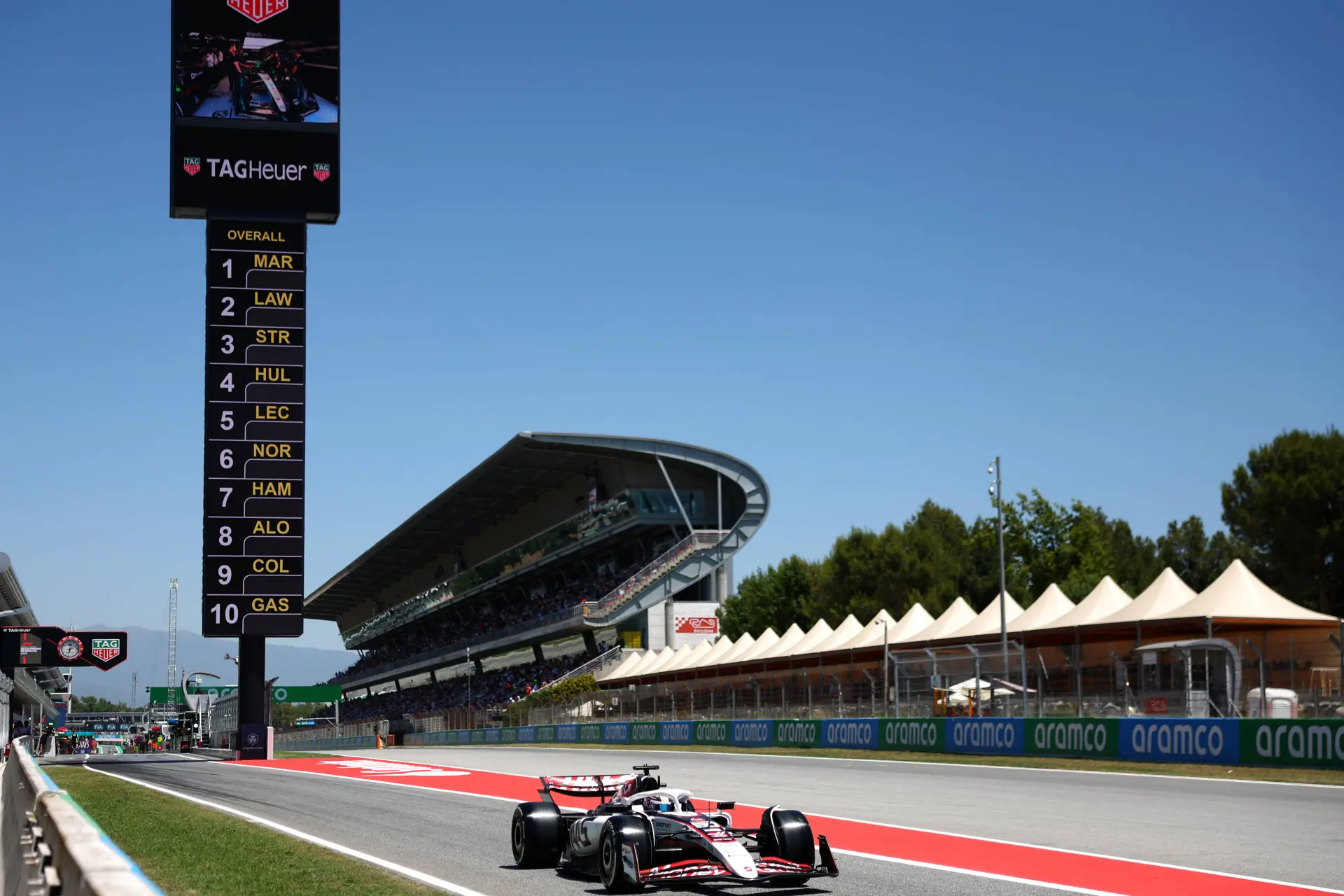 haas ryo hirakawa 2 friday barcelona 2025
