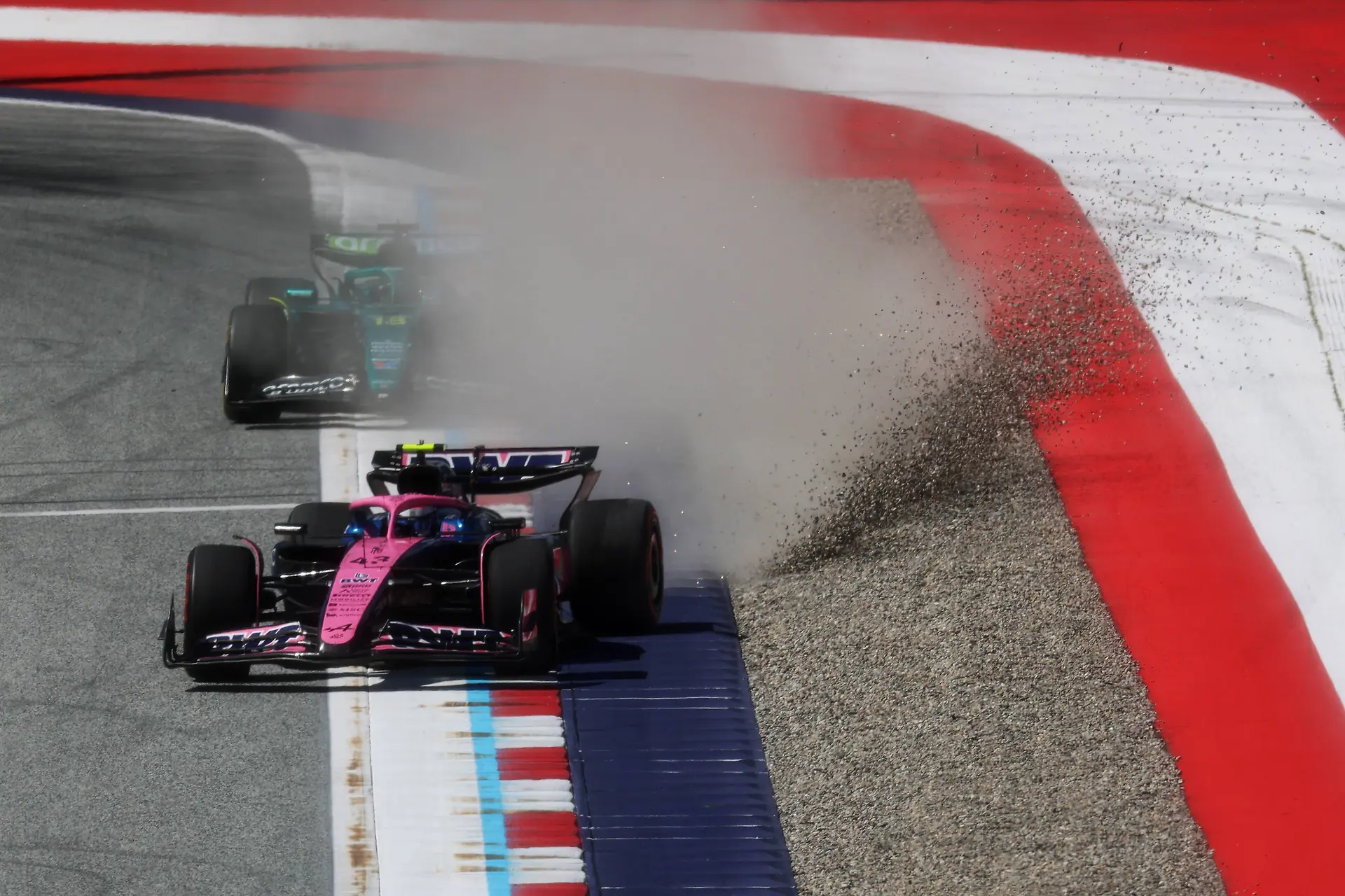 franco colapinto alpine gp oostenrijk 2025 zondag lance stroll aston martin
