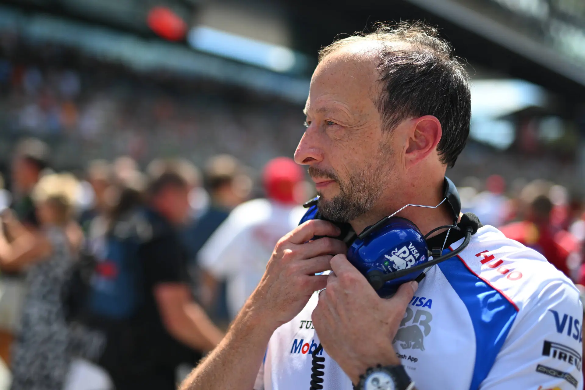 peter bayer visa cash app racing bulls gp oostenrijk 2025 zondag