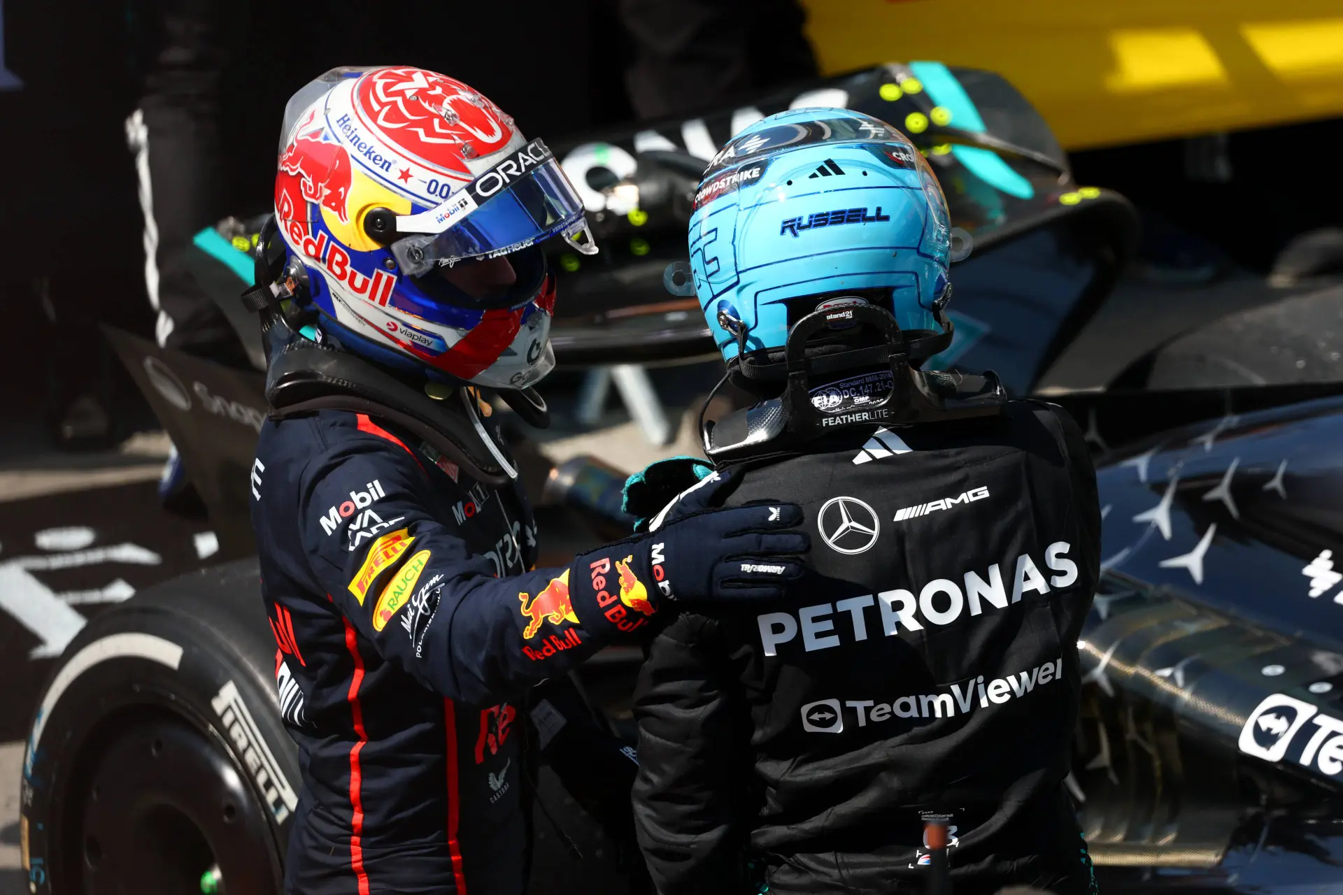 Russell gelooft niet dat Verstappen iets met Red Bull-protest te maken had: 'Max wist het niet eens'