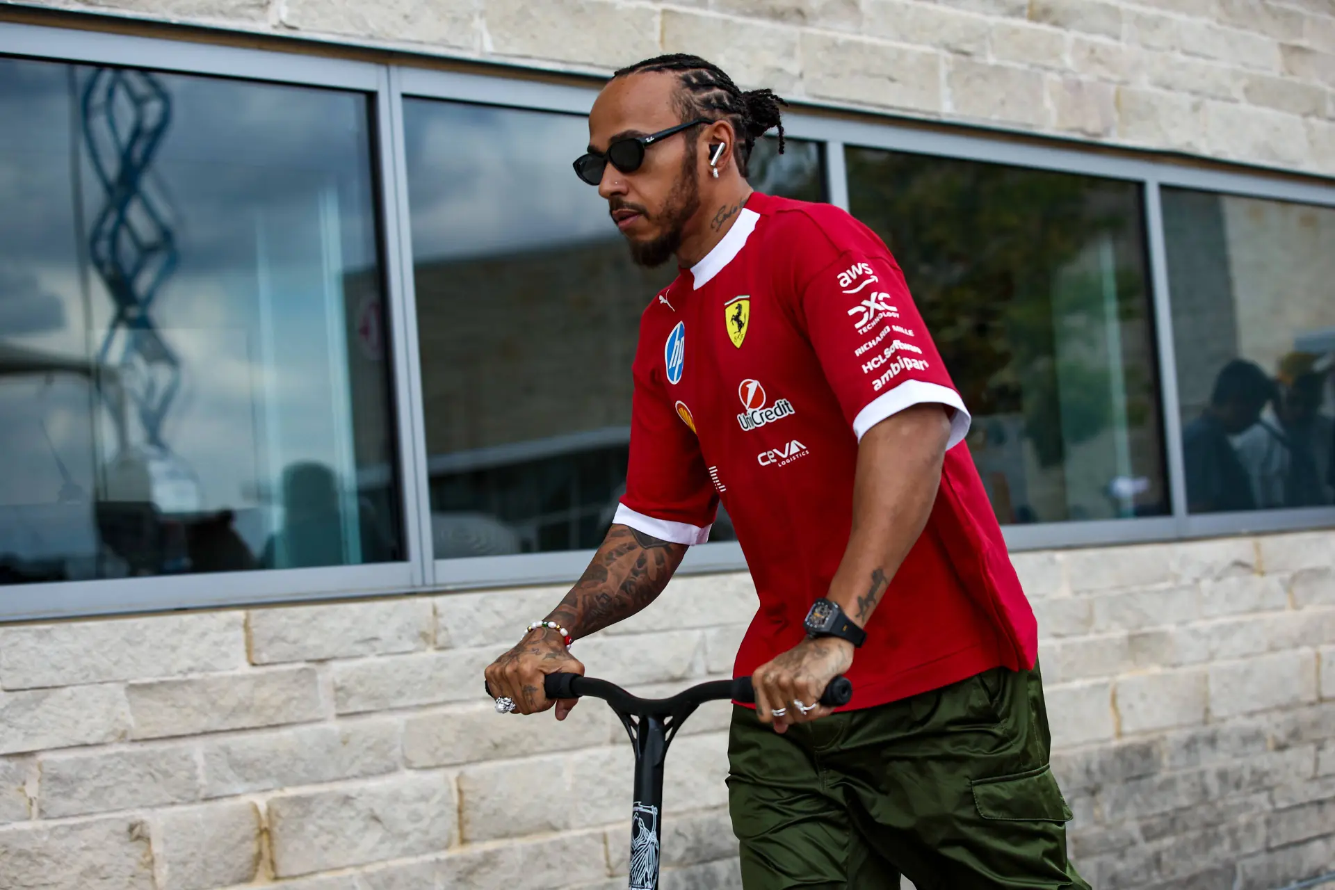 Hamilton ziet kansen op eerste Ferrari-podium in Austin: 'Ik ga er alles aan doen'