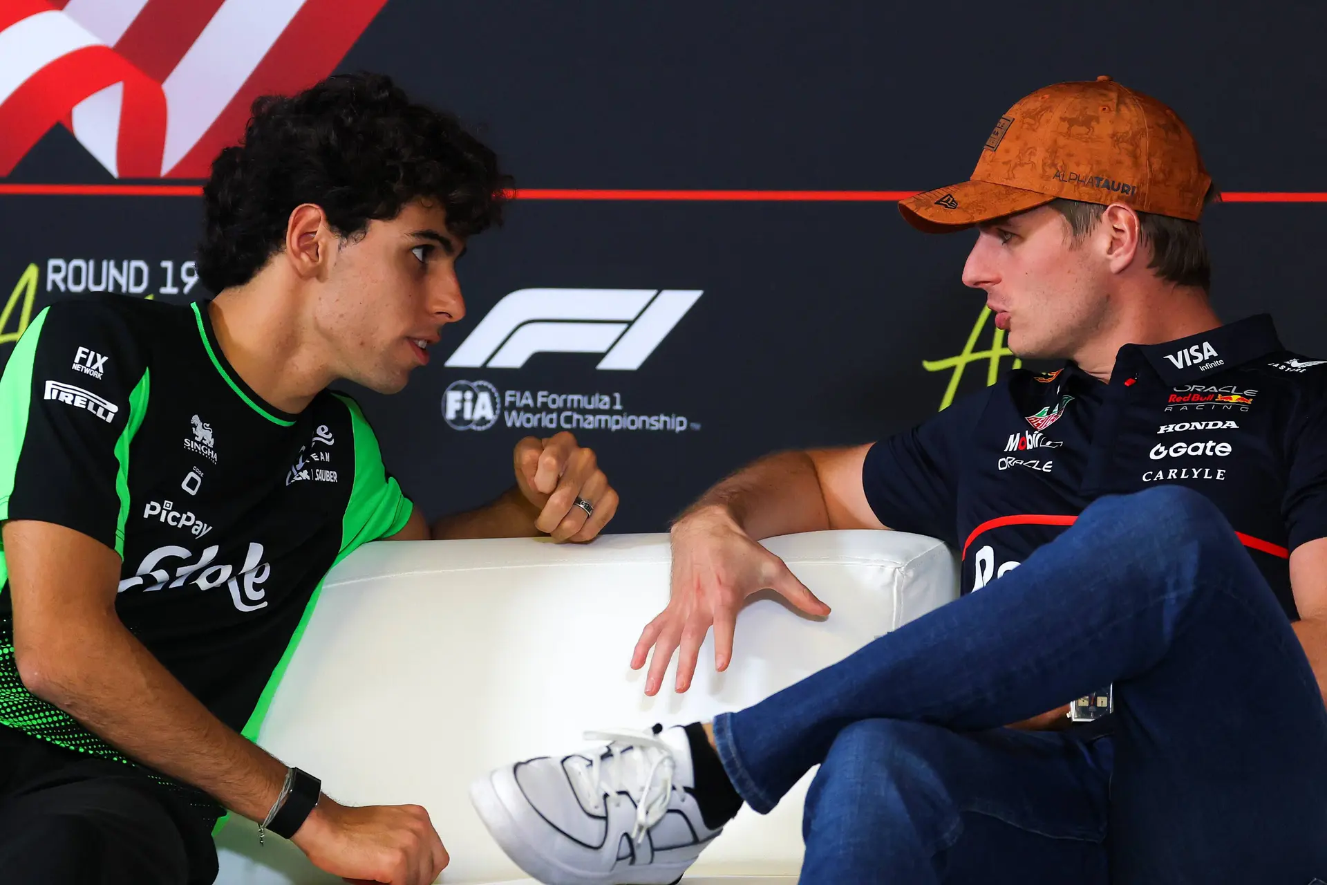 Bortoleto wordt geïnspireerd door legendes en Verstappen: 'Heb ik echt veel van geleerd'