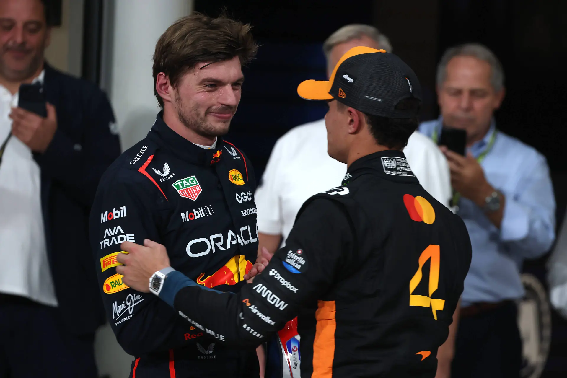 Norris stuurt Verstappen richting de uitgang: 'Hij kan gewoon stoppen'