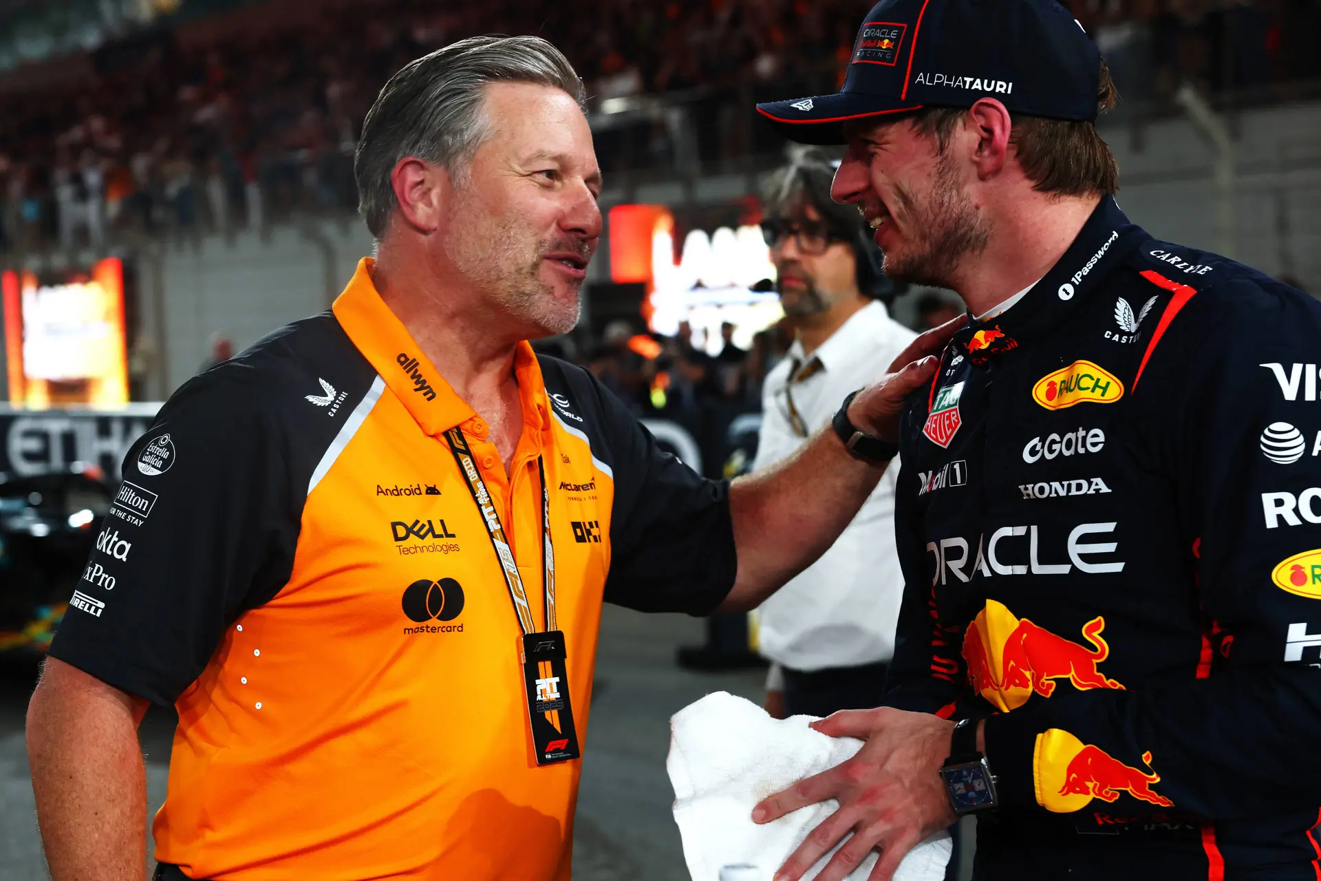 Brown komt met media-getraind-antwoord op Verstappen-vraag: "Hij is een uitzonderlijk talent"