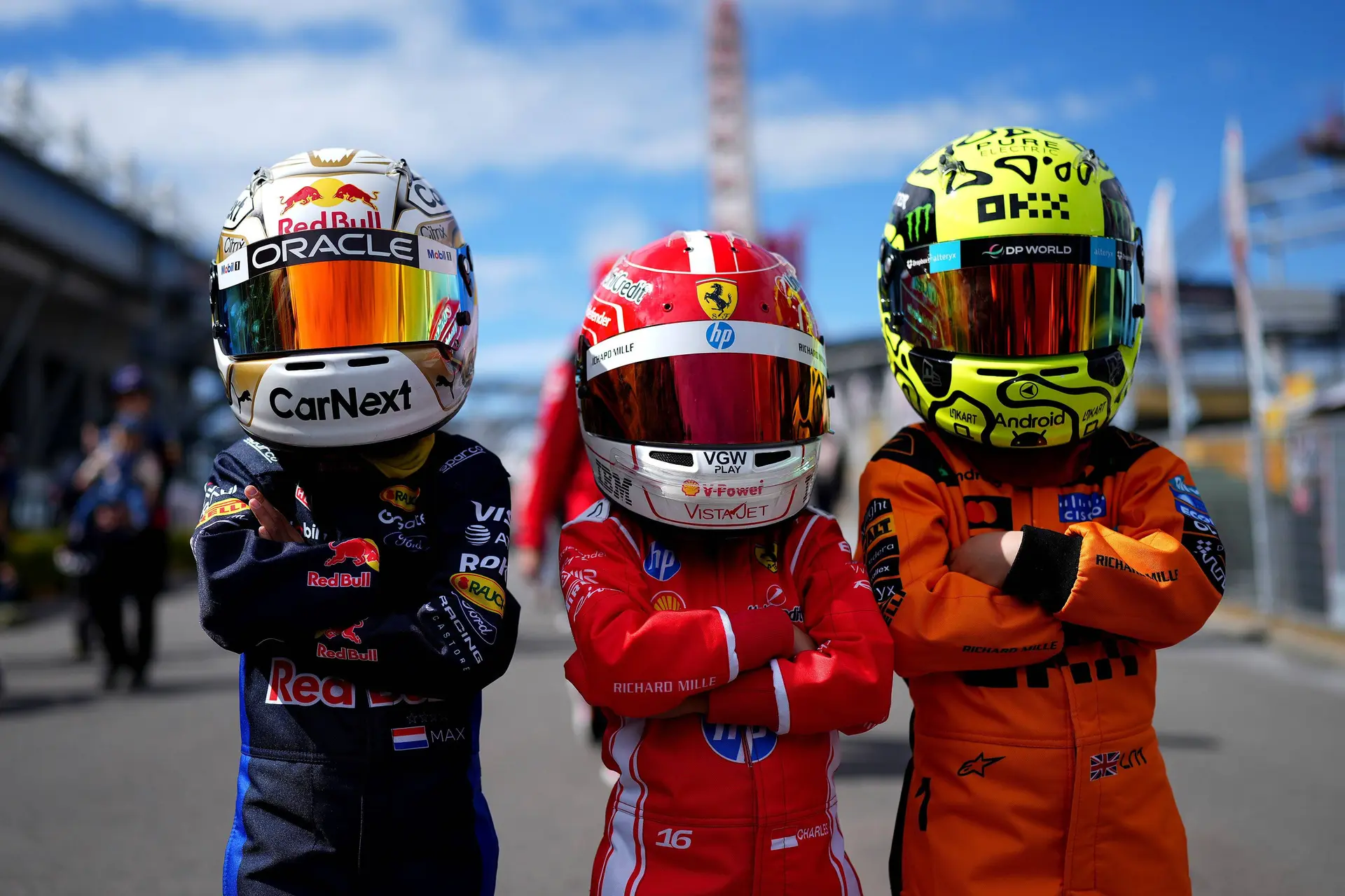 Leclerc is het niet met Verstappen en Norris eens: "Ze waren allemaal positief"