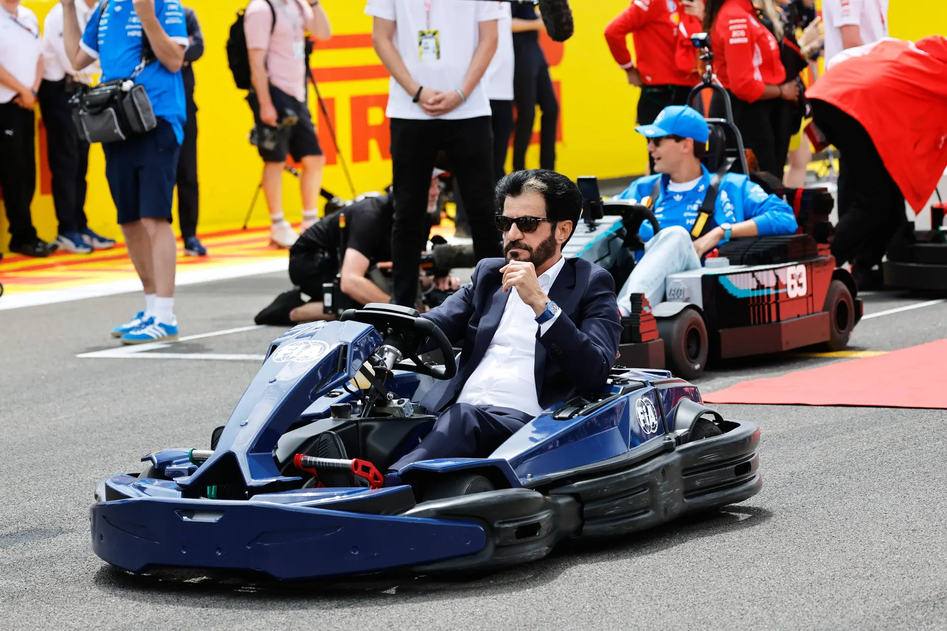 fia-mohammed-ben-sulayem-silverstone-george-russell