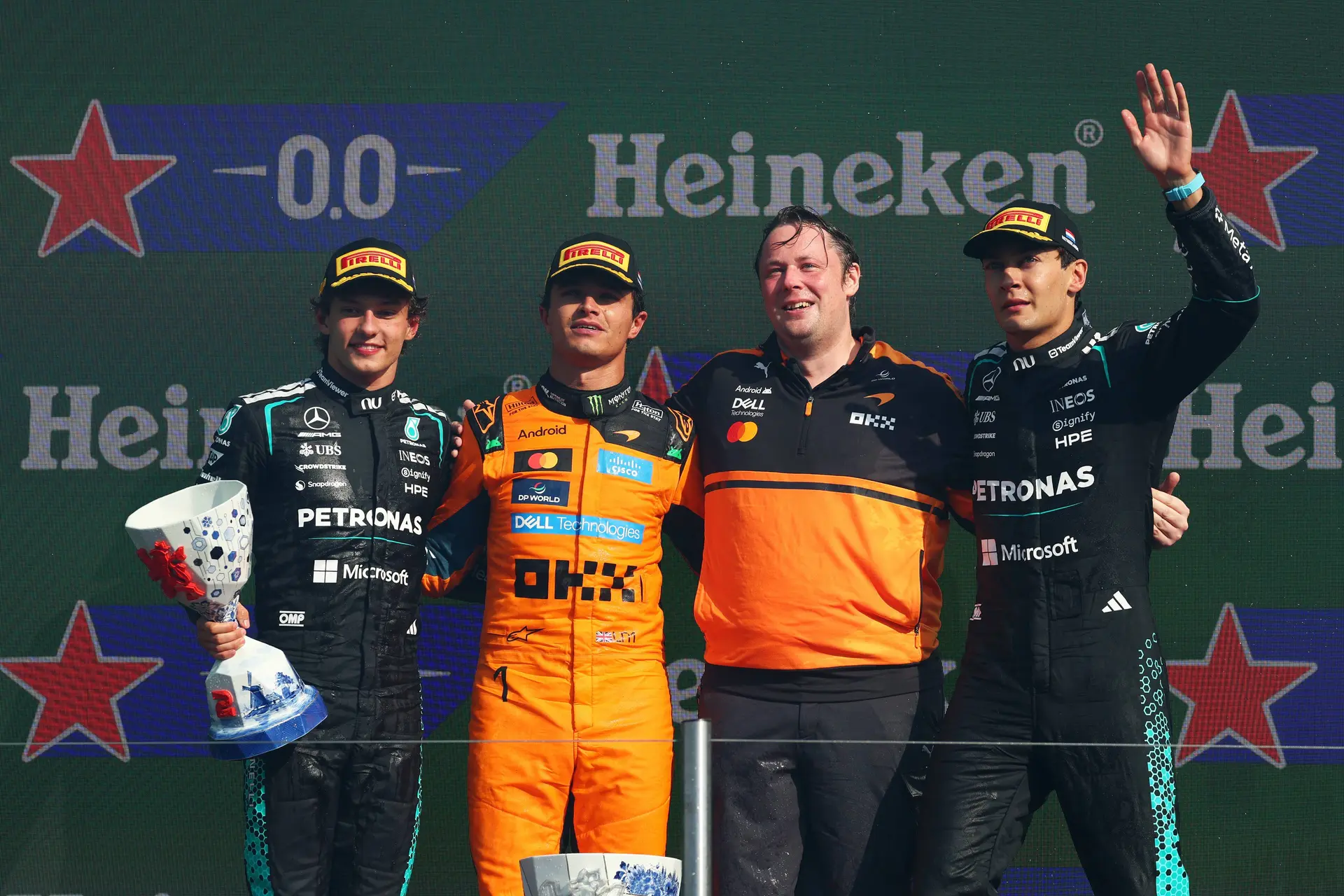 andrea-kimi-antonelli-george-russell-mercedes-gp-nederland-2026-zondag-lando-norris-podium