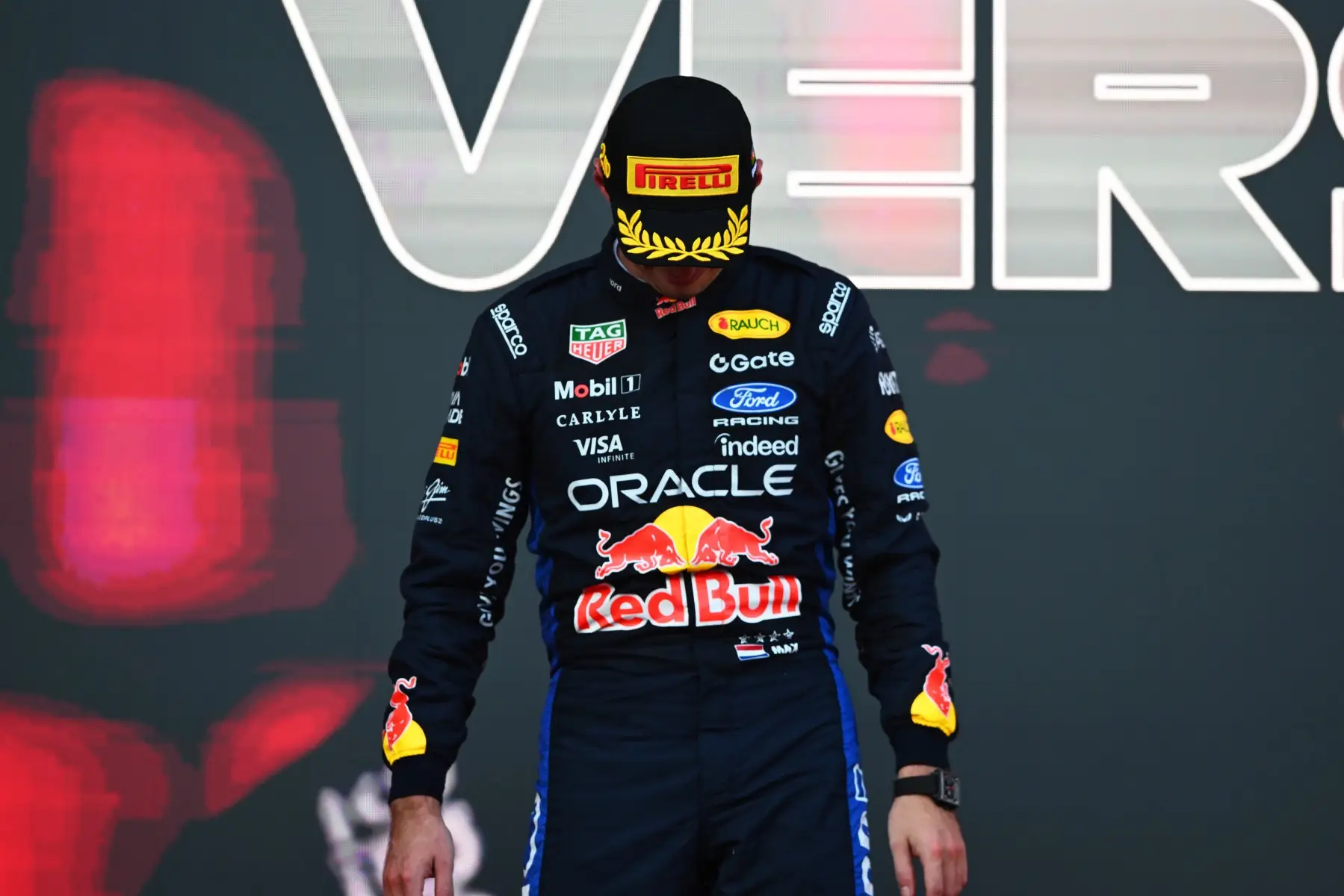 isack-hadjar-max-verstappen-baku-podium-bakoe-azerbeidzjan