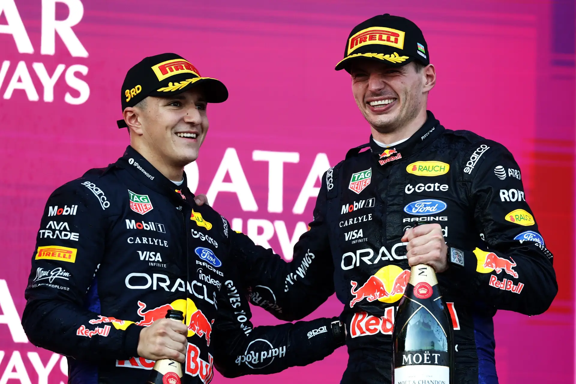 max-verstappen-isack-hadjar-podium-azerbeidzjan-baku-bakoe-2026-3