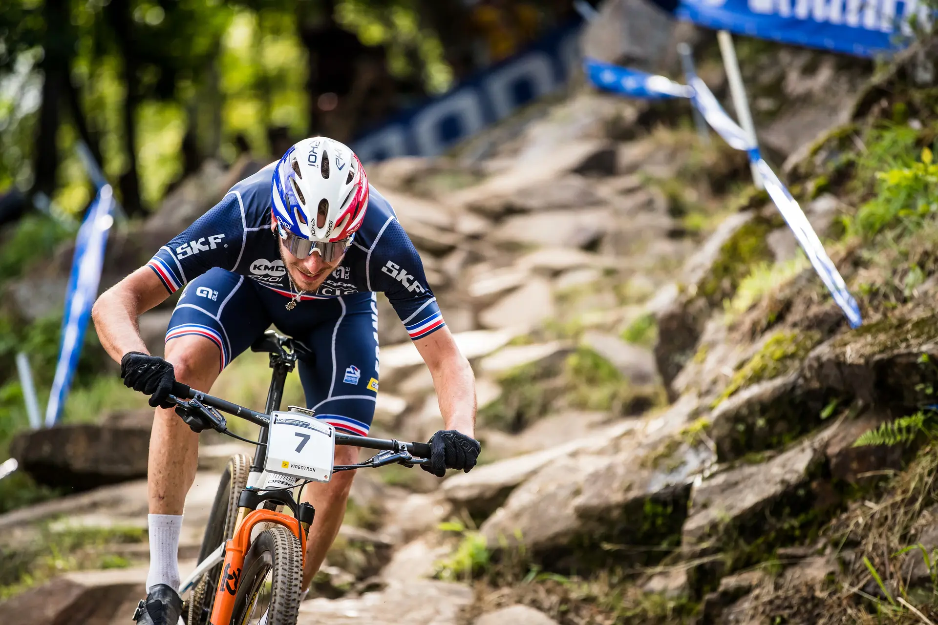 Mathieu van der Poel watches MTB opponent perform well in Short Race: Victor Koretzky defends title